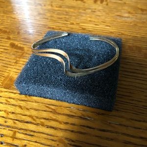 Gold cuff bracelet